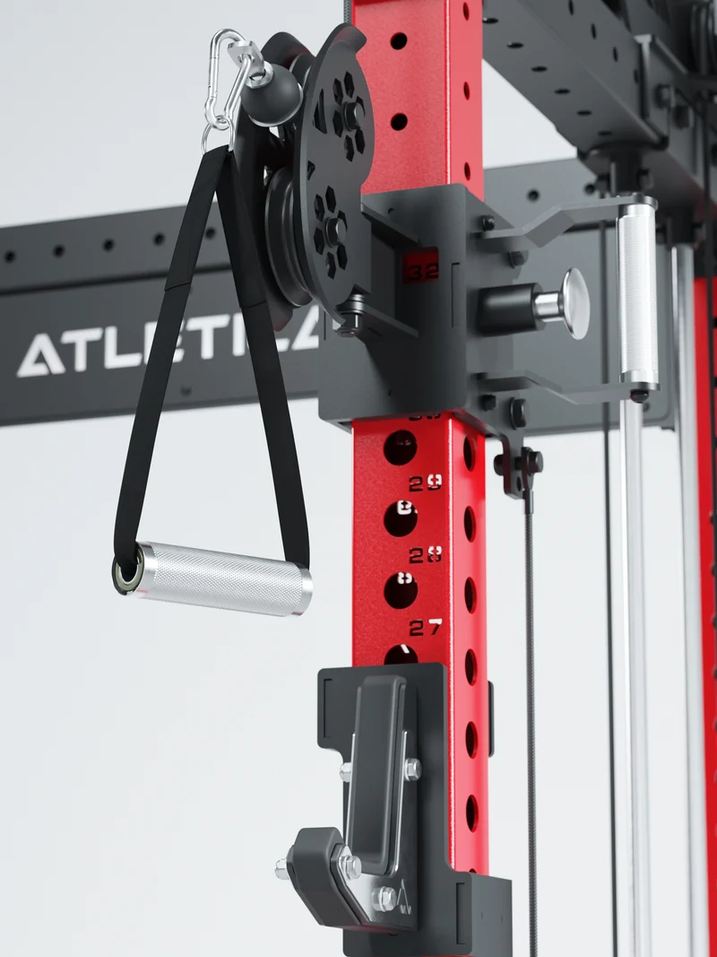 R8 Bradley Mittel | 2x95kg Weight Stack | Sportscar Red