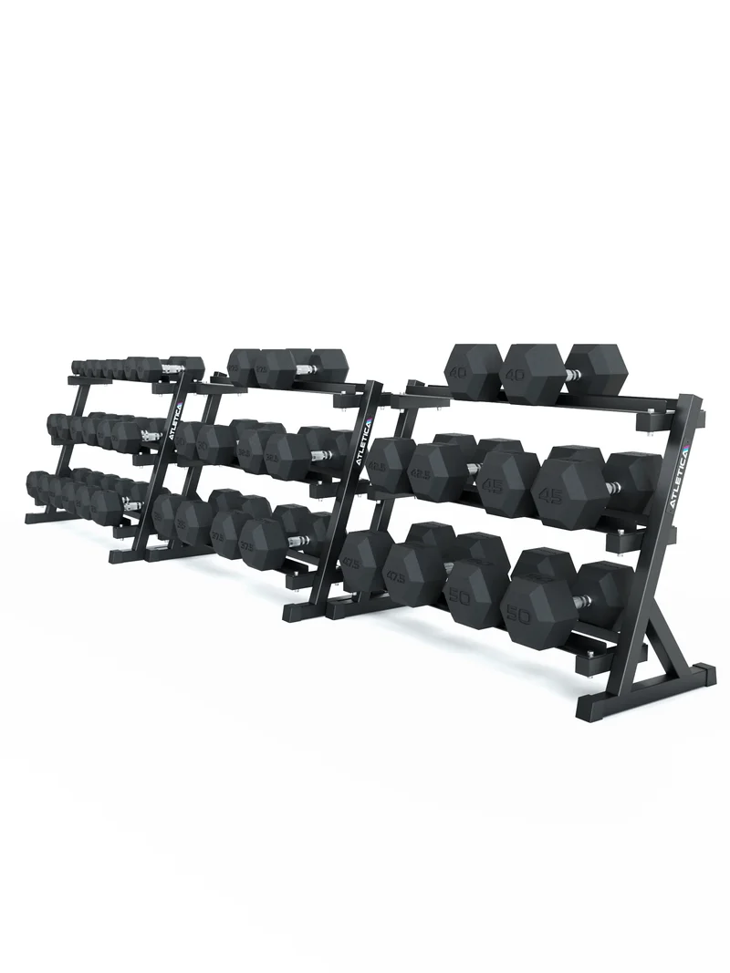 Hexagon Hantel Set | 2.5 - 50 kg