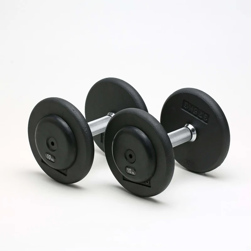 CHD Guss-Kompakthanteln - bis 72 kg in 2 kg-Steigung