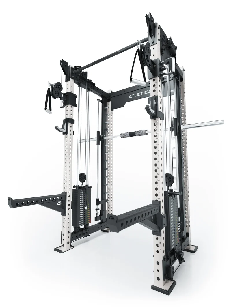R8 Bradley Combat Mittel | 2x95kg Weight Stack | Weiß