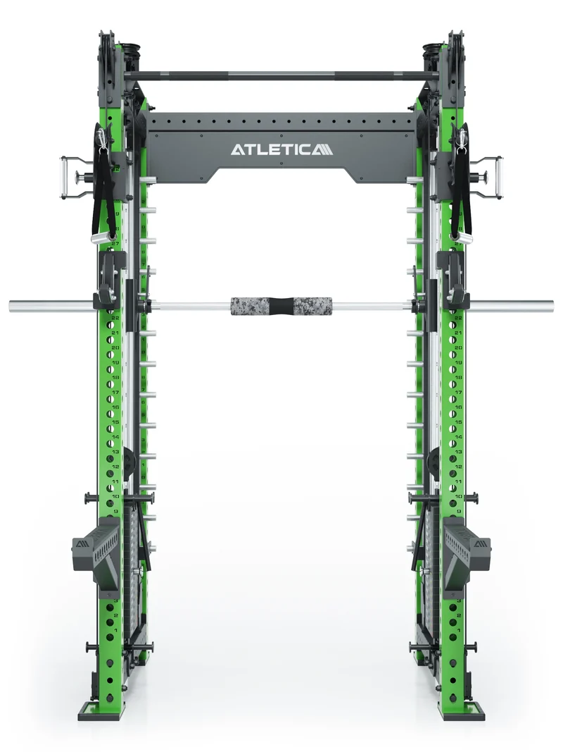 R8 Bradley Combat Mittel | 2x95kg Weight Stack | Electric Green