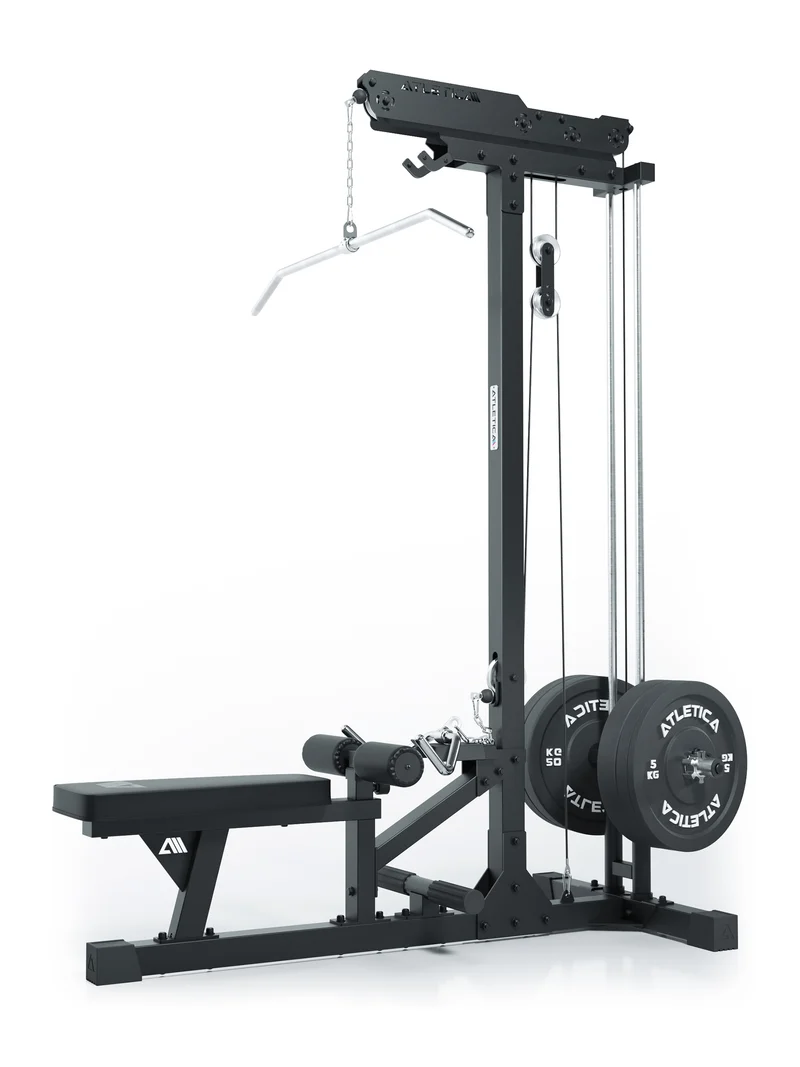 Latzug und Ruderstation Plate Loaded SET | Bumper Plates 90kg