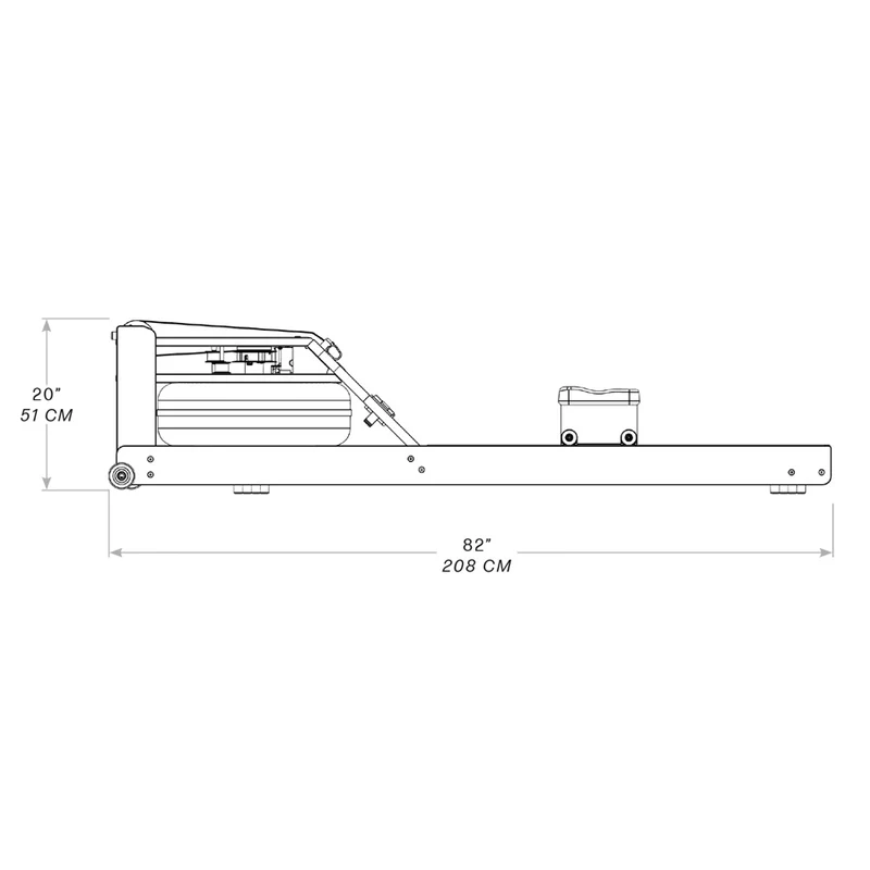 Rudergerät WaterRower Kirsche