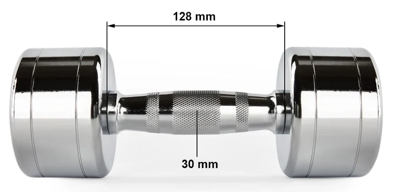 Chrom-Hantelsatz 1 bis 10 kg