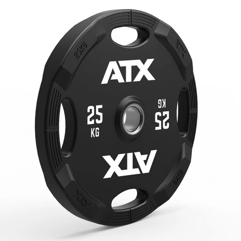 ATX® Polyurethan 4-Grip Hantelscheiben 50 mm - 1,25 bis 25 kg