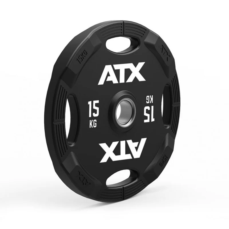 ATX® Polyurethan 4-Grip Hantelscheiben 50 mm - 1,25 bis 25 kg