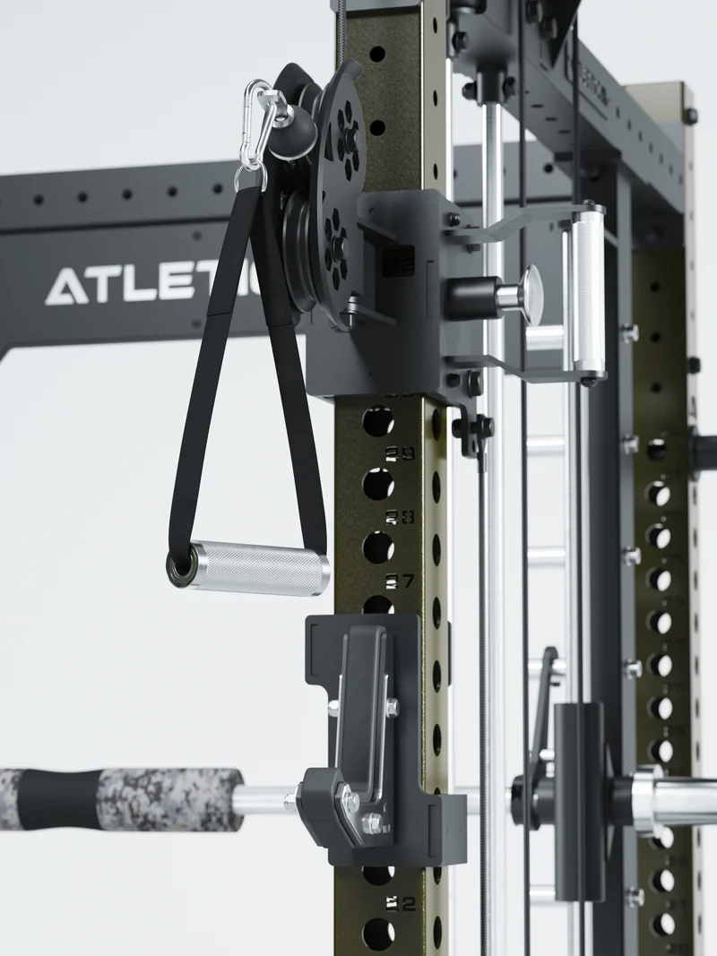 R8 Bradley Combat Lang | 2x95kg Weight Stack | Military Green