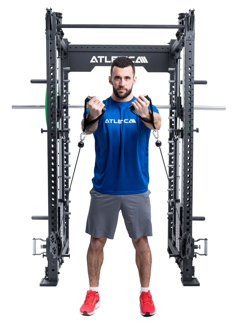 R8 Bradley Combat Lang | 2x95kg Weight Stack | Sportscar Red