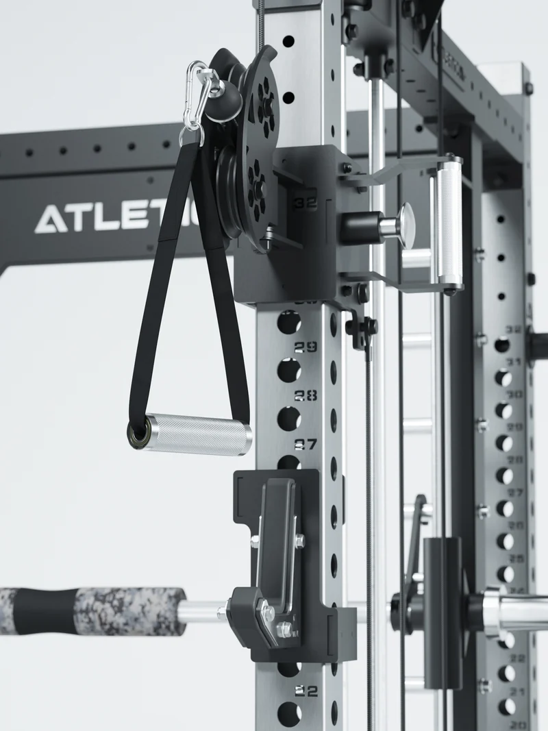 R8 Bradley Combat Lang | 2x95kg Weight Stack | Edelstahl