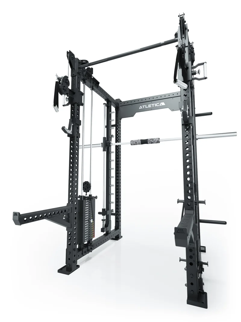 R8 Bradley Combat Lang | 2x95kg Weight Stack | Schwarz