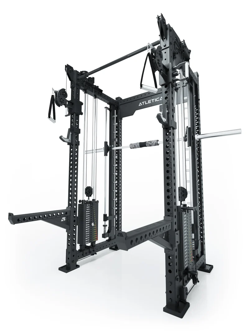 R8 Bradley Combat Mittel | 2x95kg Weight Stack | Schwarz