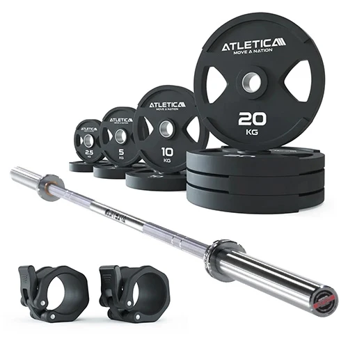 Yota Langhantel | 2H Gripper Plates 115kg | Kautschuk Hantelverschlüsse