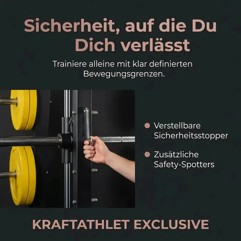 Titanium Strength Elite Series Smith Machine + Rack (Selectorized)