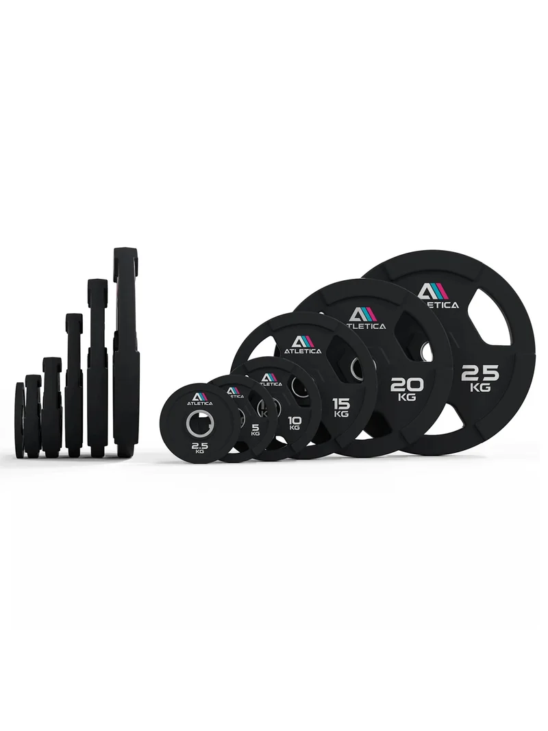 Rhino Grip Set 3H I 155kg 3H Gripper Plates & Rhino Hantelscheibenablage
