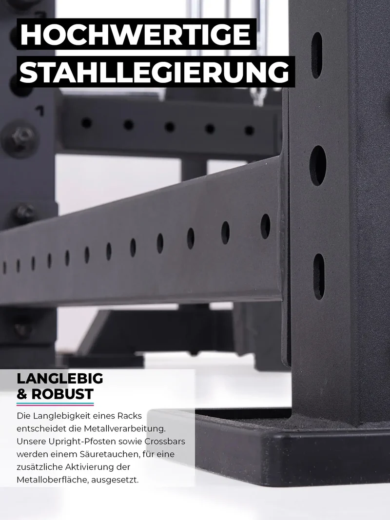 R8 Drift PRO | Power Rack | 95kg Weight Stack | Plate Loaded