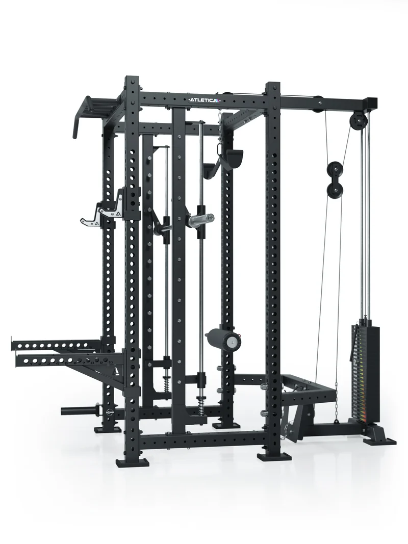R8 Commander | Power Rack | 125kg Weight Stack | Plate Loaded