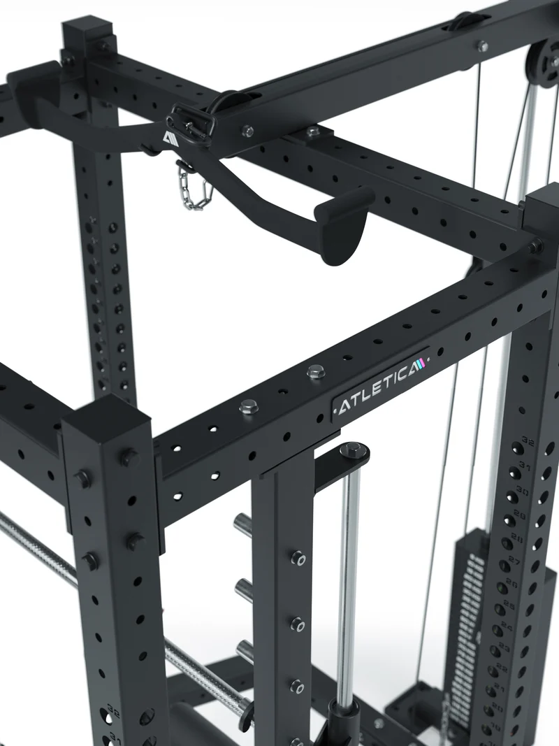 R8 Commander | Power Rack | 125kg Weight Stack | Plate Loaded