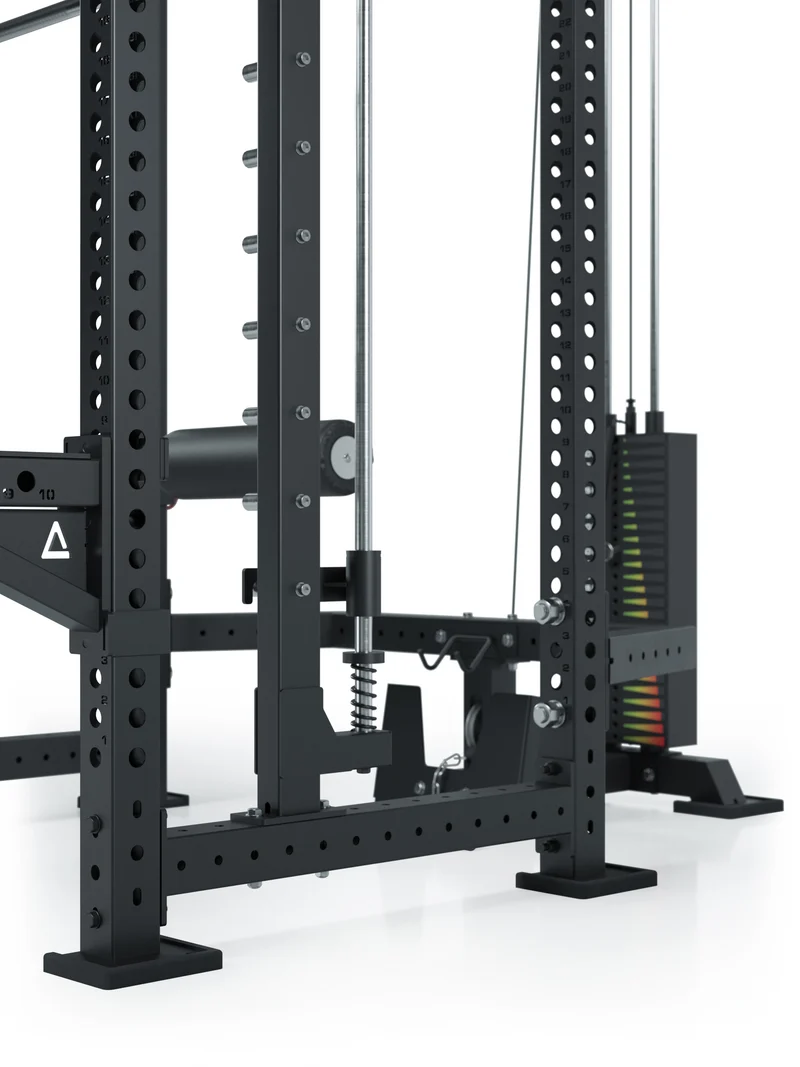 R8 Commander | Power Rack | 125kg Weight Stack | Plate Loaded
