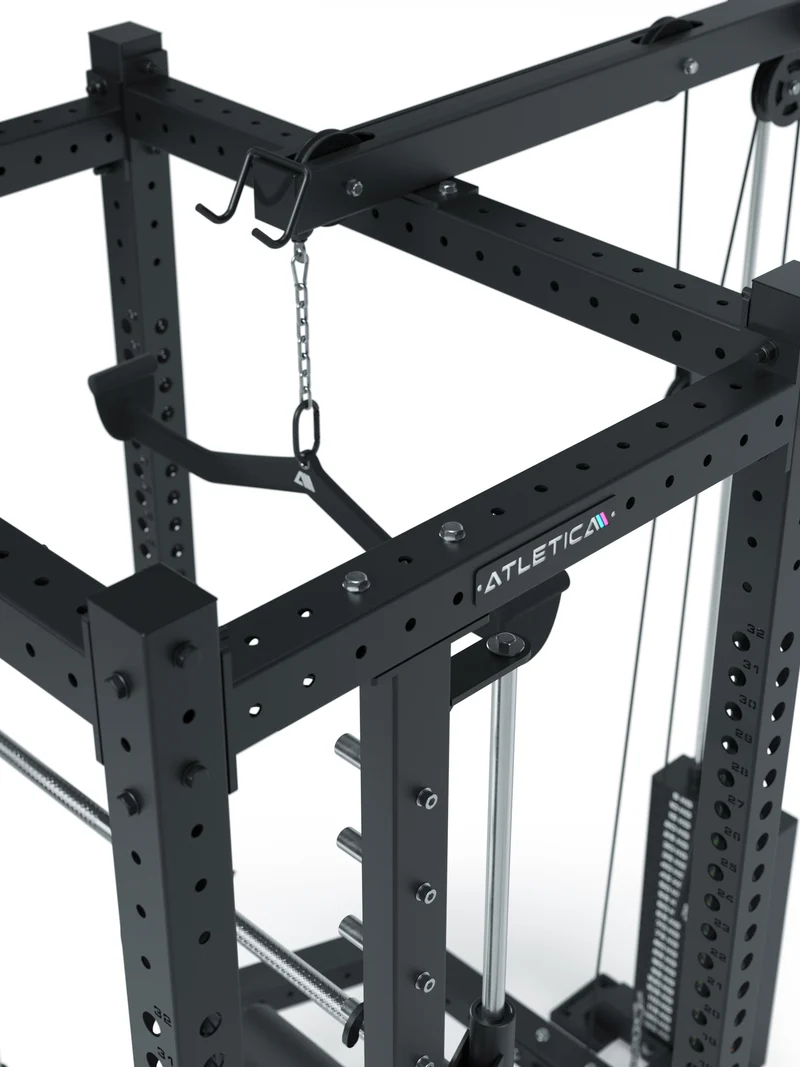 R8 Commander | Power Rack | 125kg Weight Stack | Plate Loaded