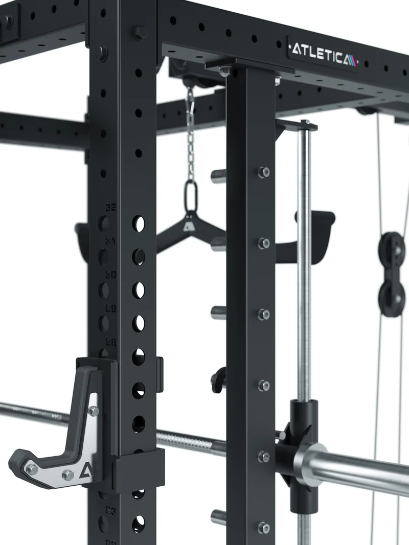 R8 Commander | Power Rack | 125kg Weight Stack | Plate Loaded