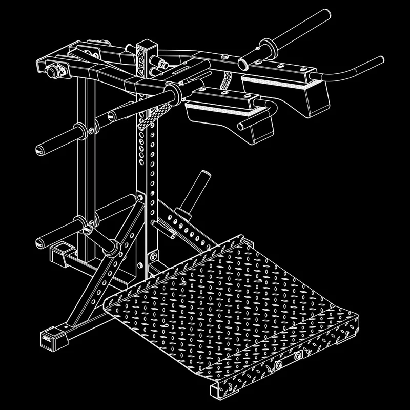 ATX® Lever Arm Squat Pro - Viking Press