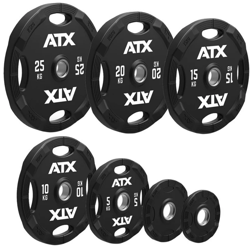 Vorteilspaket! 125 kg ATX® Polyurethan Hantelscheibe 50 mm