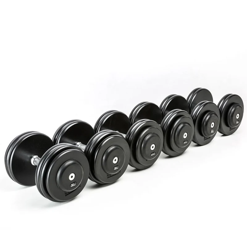 CHD Komplett Hantelsätze - Guss glatt - 2 kg Steigung 4 - 70 kg