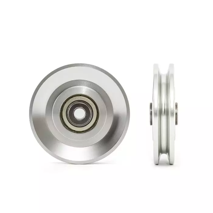 Seilrolle / Umlenkrolle - Aluminium Ø 90 mm
