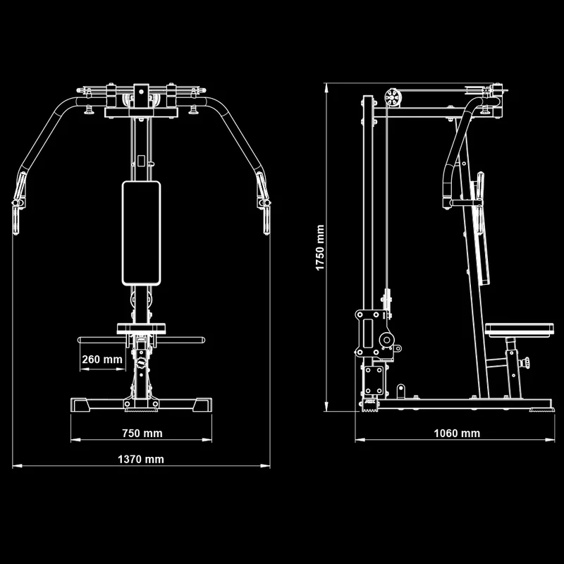 ATX® Butterfly Machine - Reverse 3025