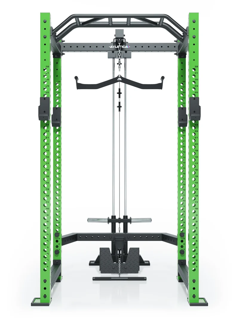 R8 BlackHawk | Power Rack | Electric Green