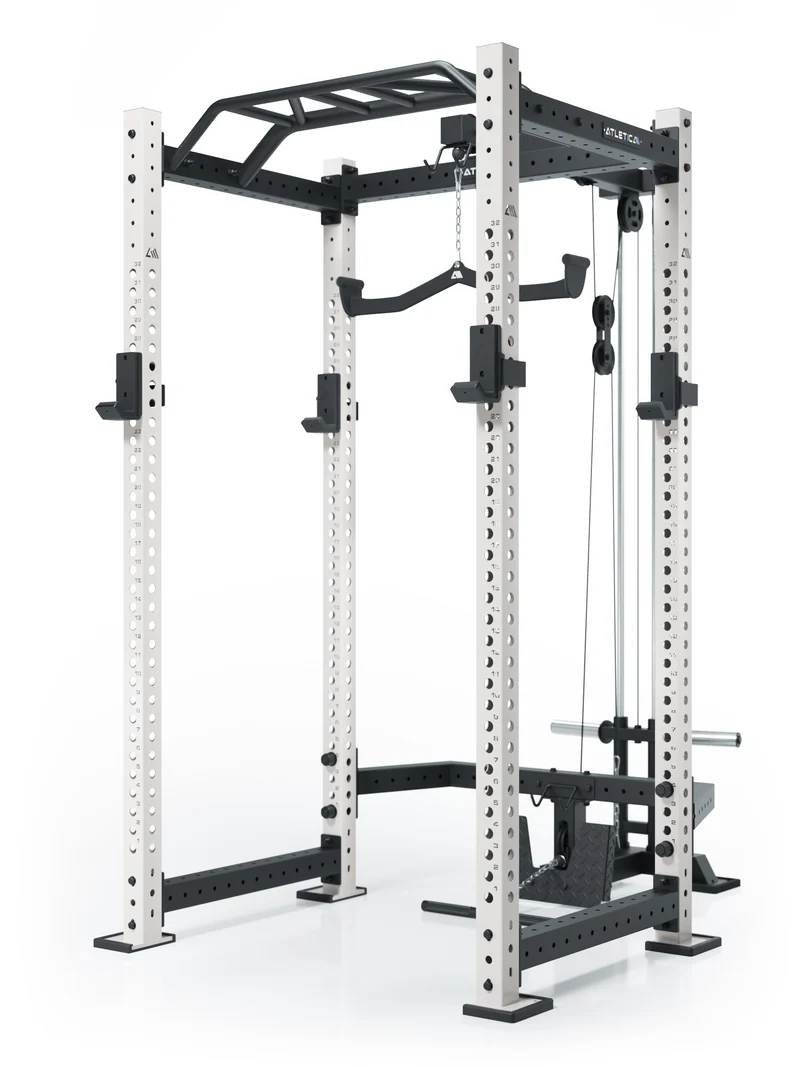 R8 BlackHawk | Power Rack | Weiß