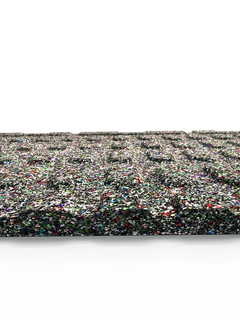 1m² BlockProtect Bodenschutzmatte 20mm | 100x100cm