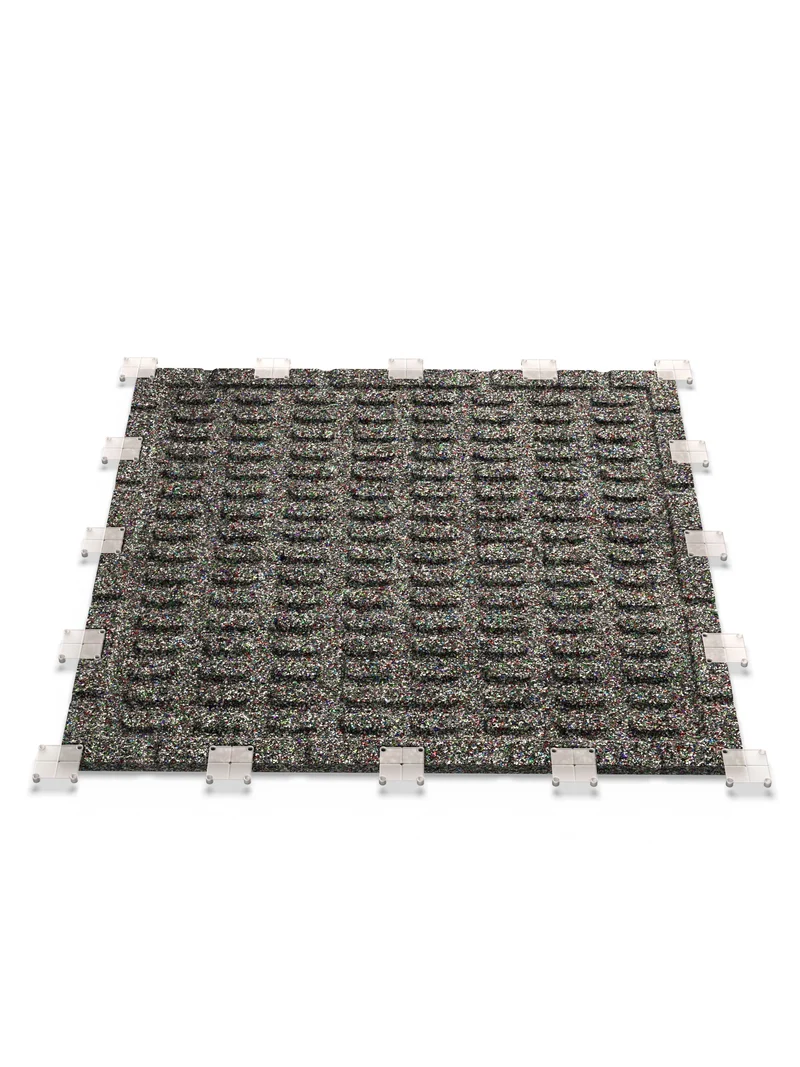 1m² BlockProtect Bodenschutzmatte 20mm | 100x100cm