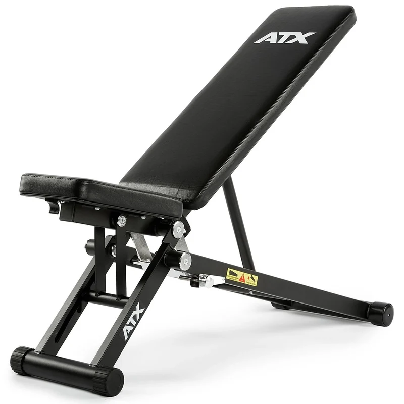 ATX® Hantelbank - klappbar - schwarz