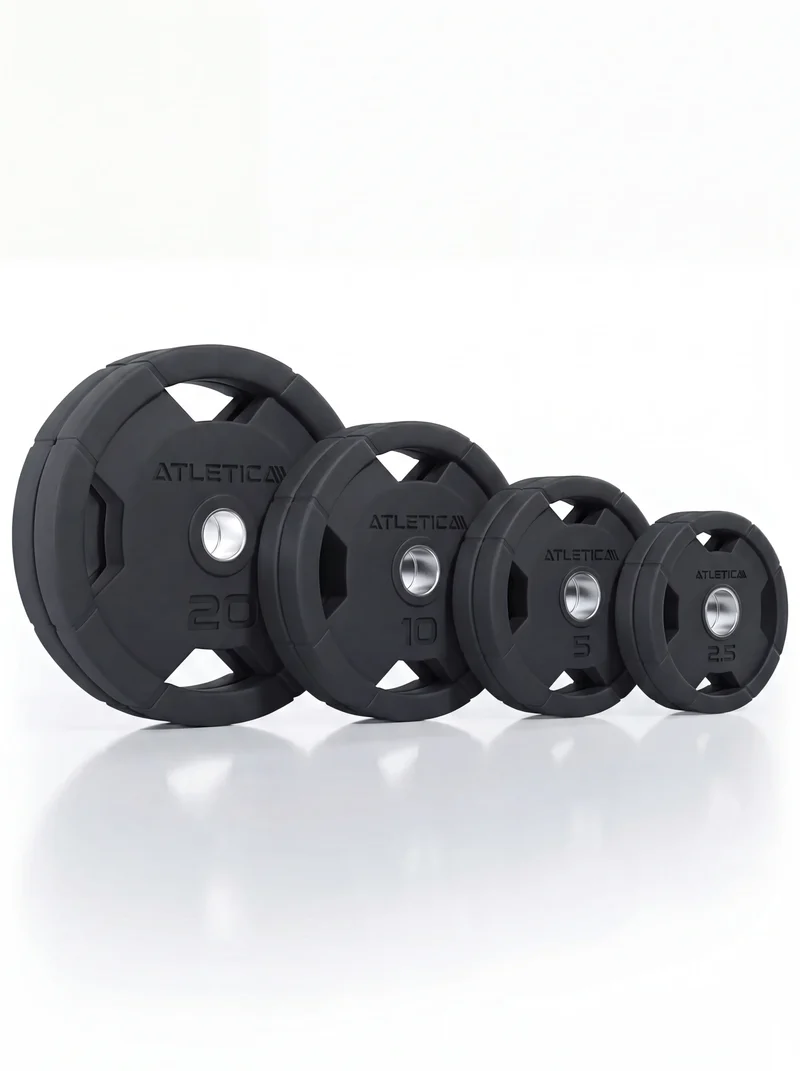 4H Gripper Plates SET | 75kg | Gummierte Hantelscheiben