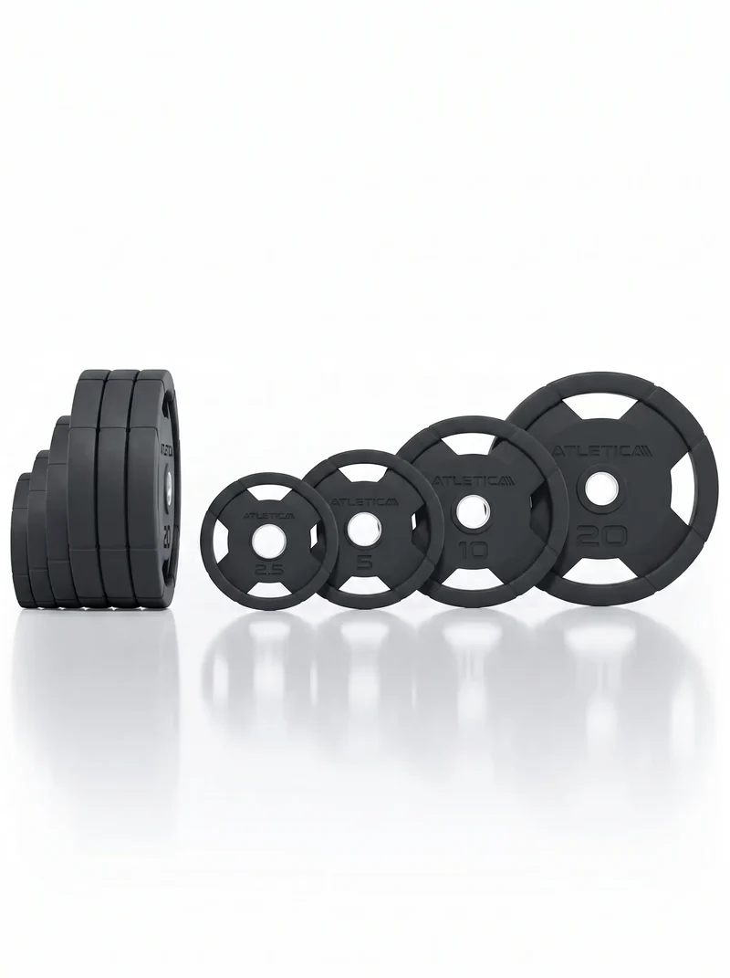 4H Gripper Plates SET | 115kg | Gummierte Hantelscheiben
