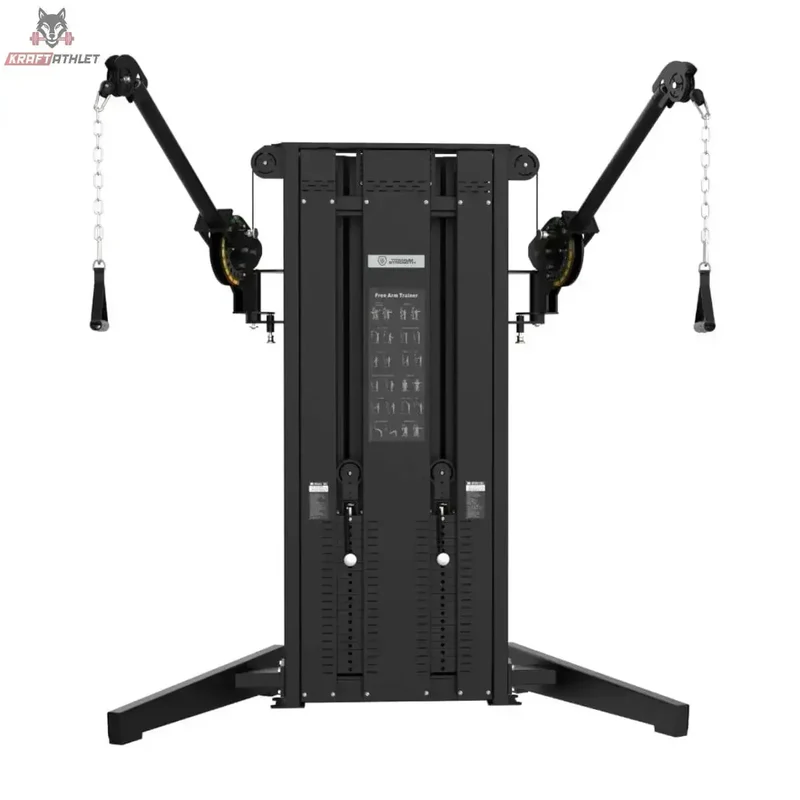 Dual Cable Cross - Multifunctional Double Pulley Titanium Strength Black Series