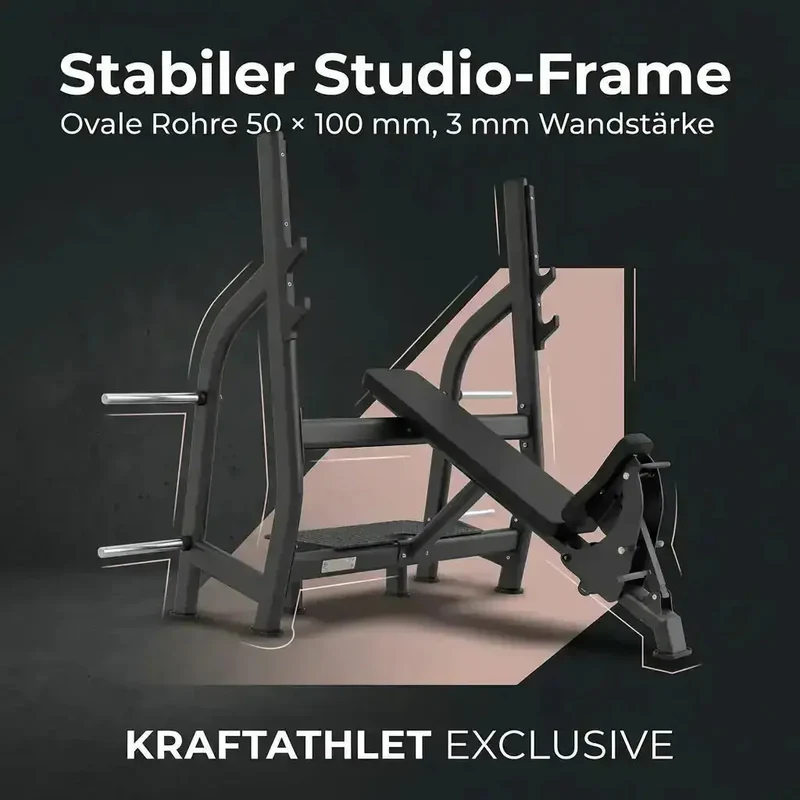 Positiv Geneigte Olympische Drückbank Black Series