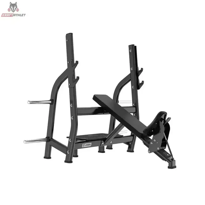 Positiv Geneigte Olympische Drückbank Black Series