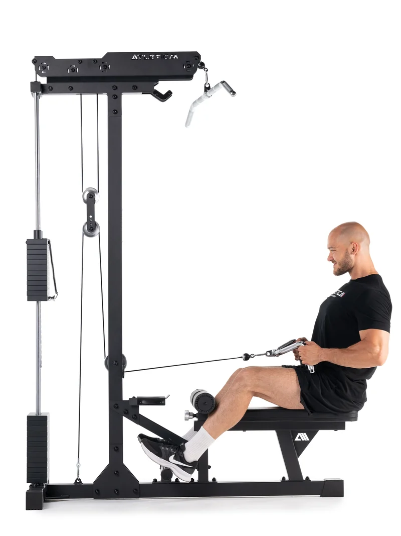 Latzug mit Ruder-Station | 224cm Höhe