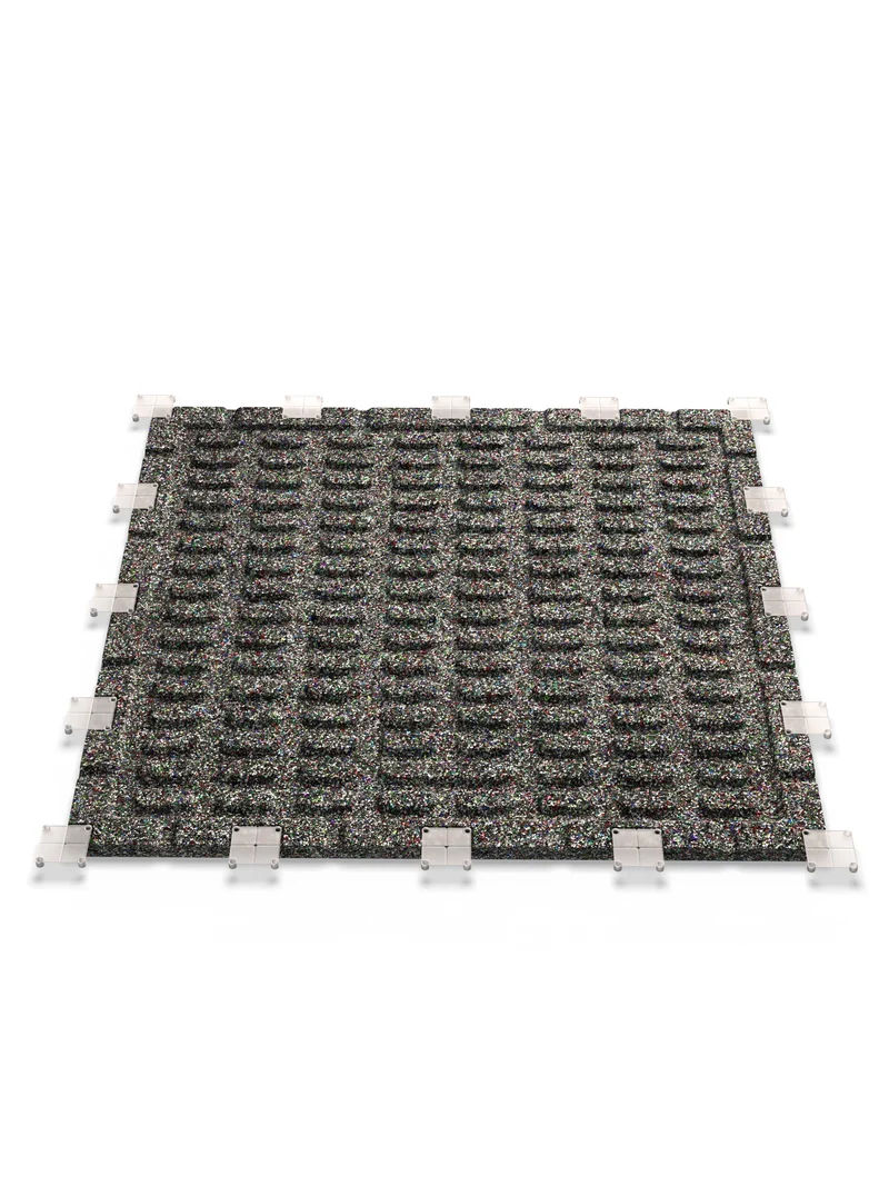 1m² MaxProtect Bodenschutzmatte 30mm 100x100cm