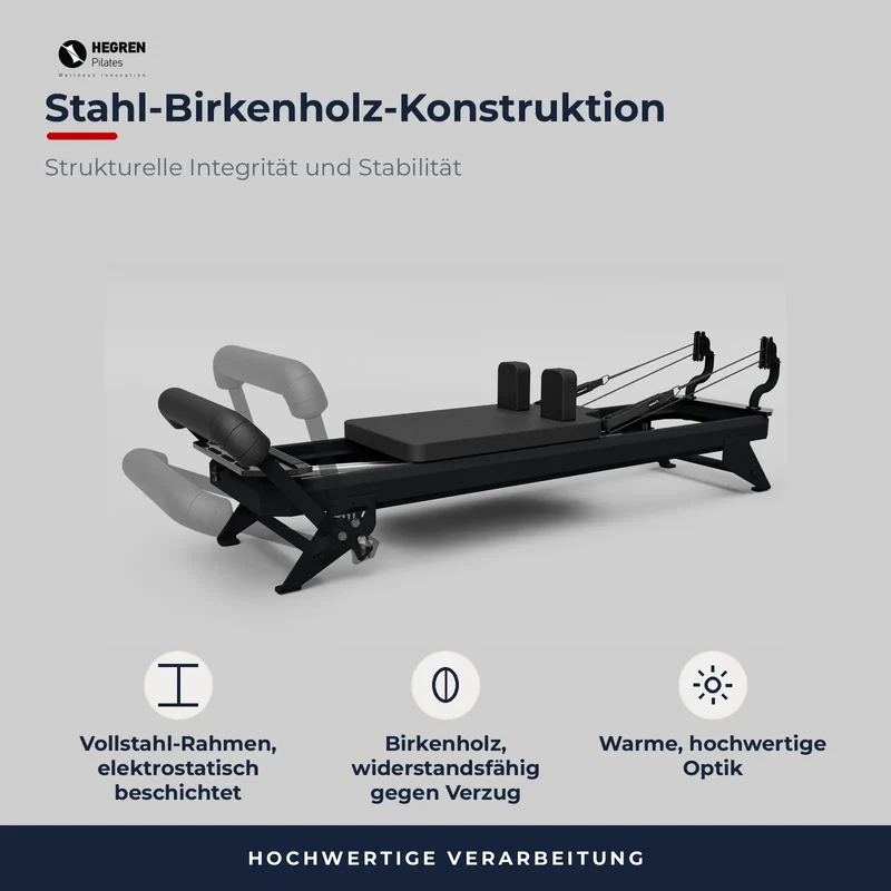 Pilates Reformer TALMA 62 Ultimate Performance Combo kaufen, Black /