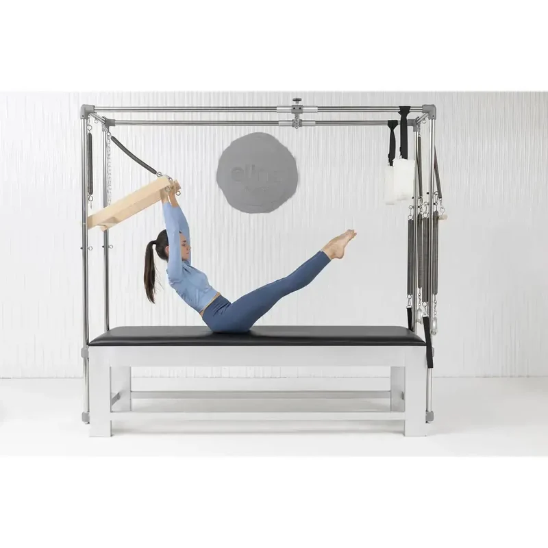 Elina Classic Aluminum Cadillac – Premium Pilates Komplettgerät, Green