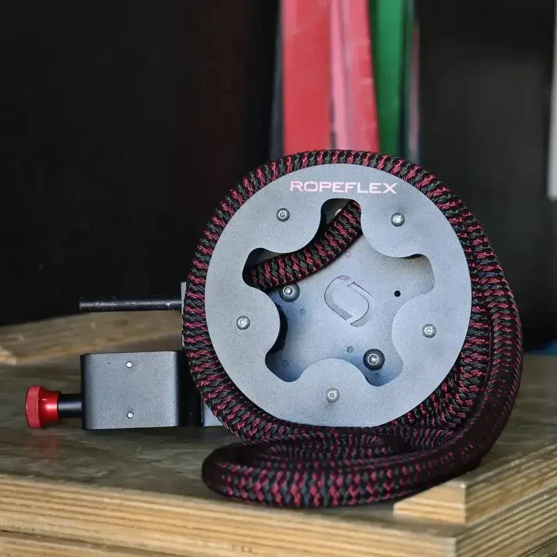 Ropeflex RX505 Endlosseiltrommel – Anbau-Seiltrainer für Rack, Wand und Klimmzugstange