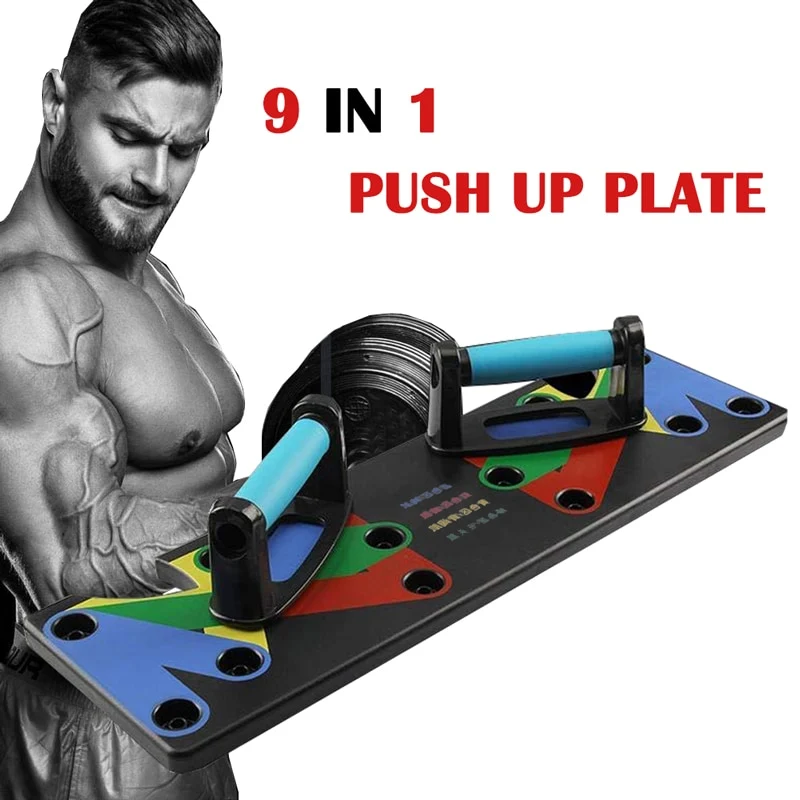 9 in 1 Push-Up-Rack Board