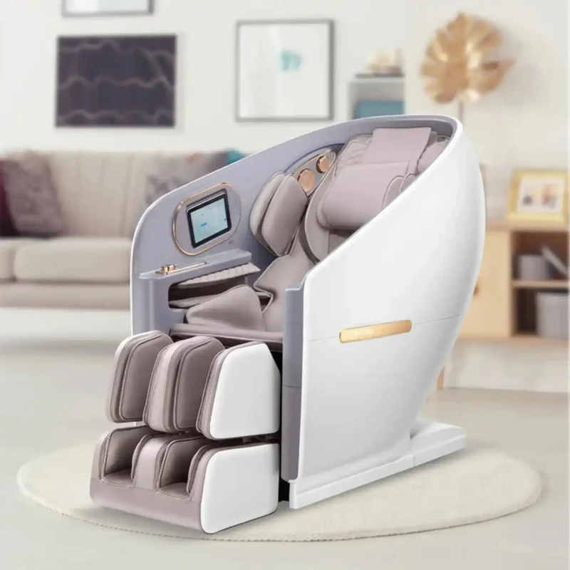 NAIPO SkySuite S80 Massagesessel – 4D+, S+L-Schiene 143 cm, 68 Airbags, Aroma und Licht