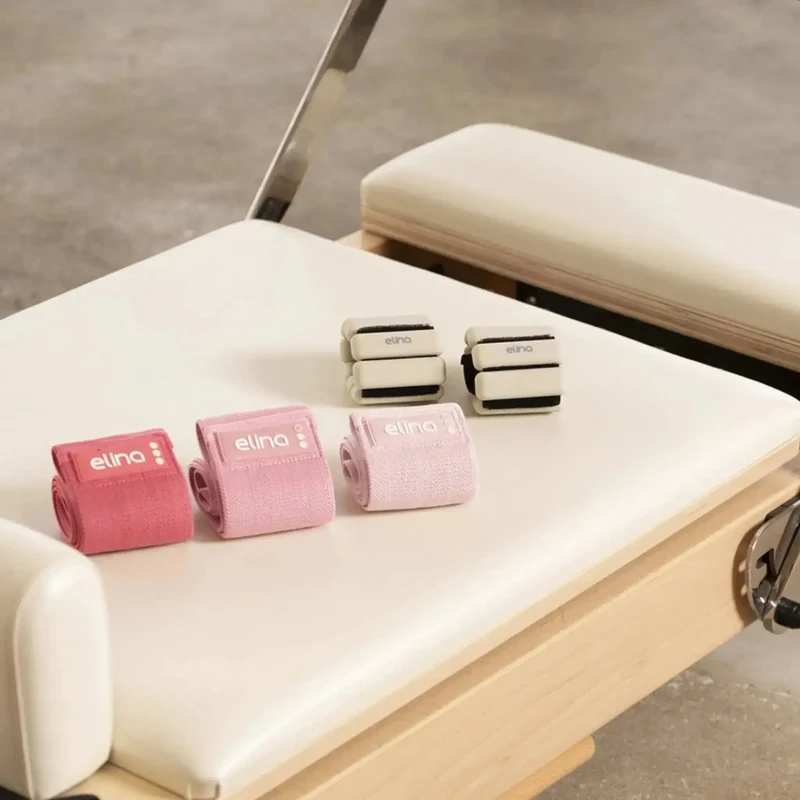 Elina Pilates Ankle Weights verstellbar 0,5kg - Silikon Fußgewichte