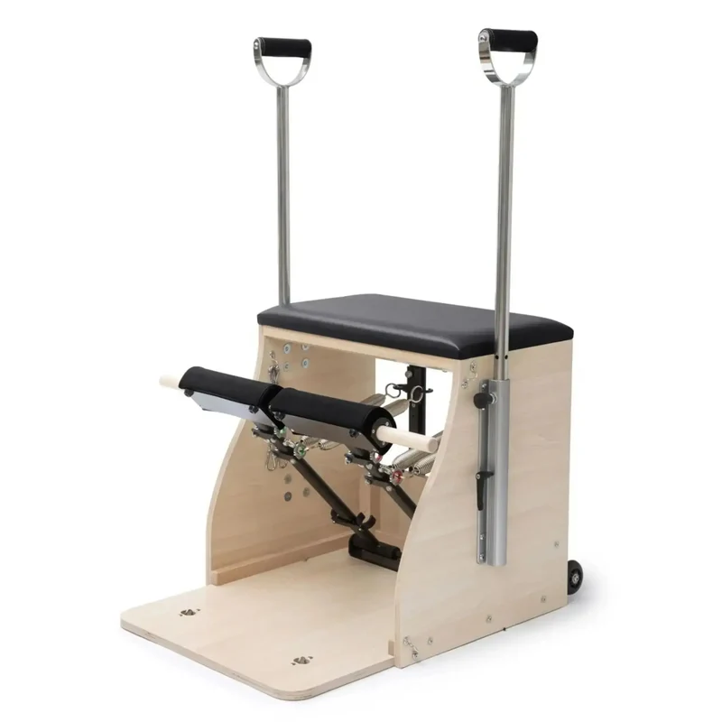 Elina Pilates Combo Chair Compact Wood Pilates Chair Elite Series
