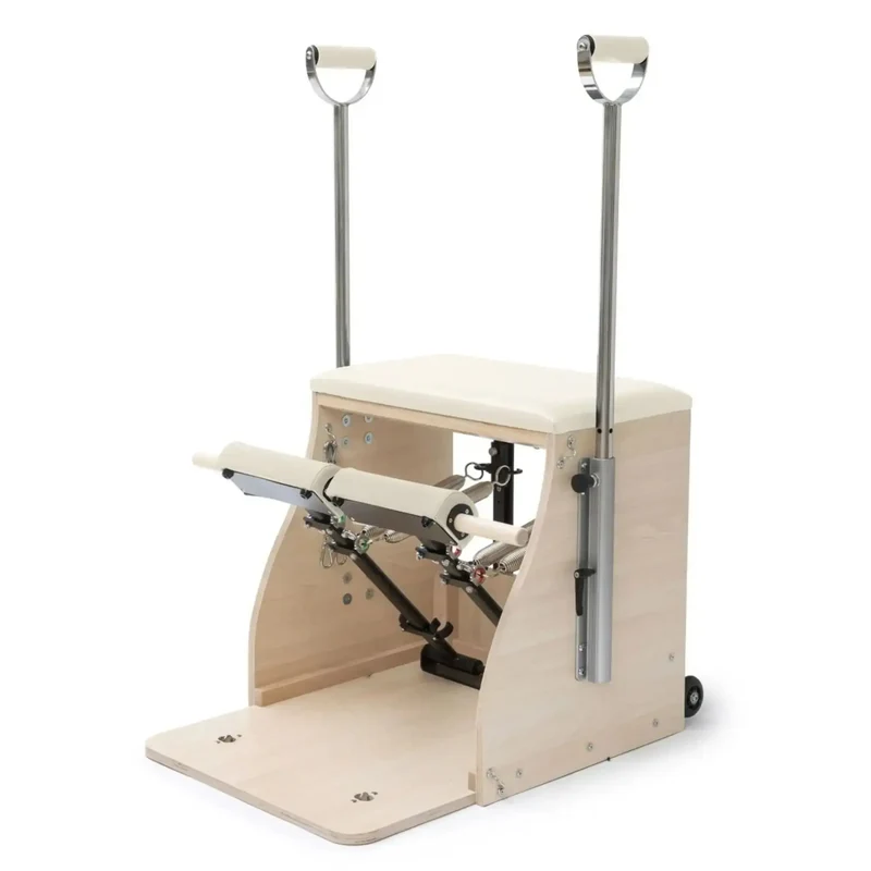 Elina Pilates Combo Chair Compact Wood Pilates Chair Elite Series