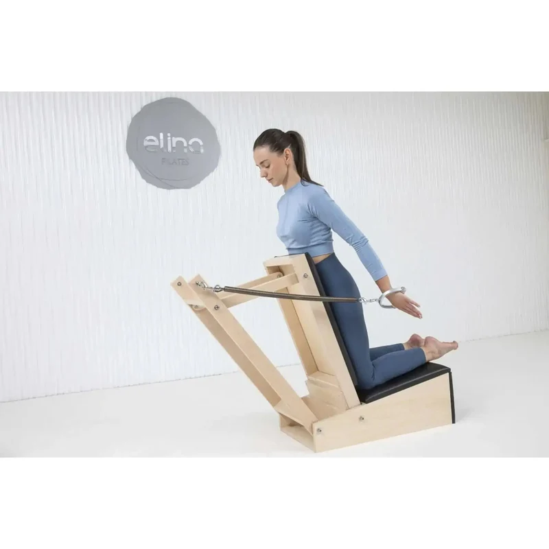 Elina Pilates Baby Chair – Kompakter Pilates Stuhl für Einsteiger, Red